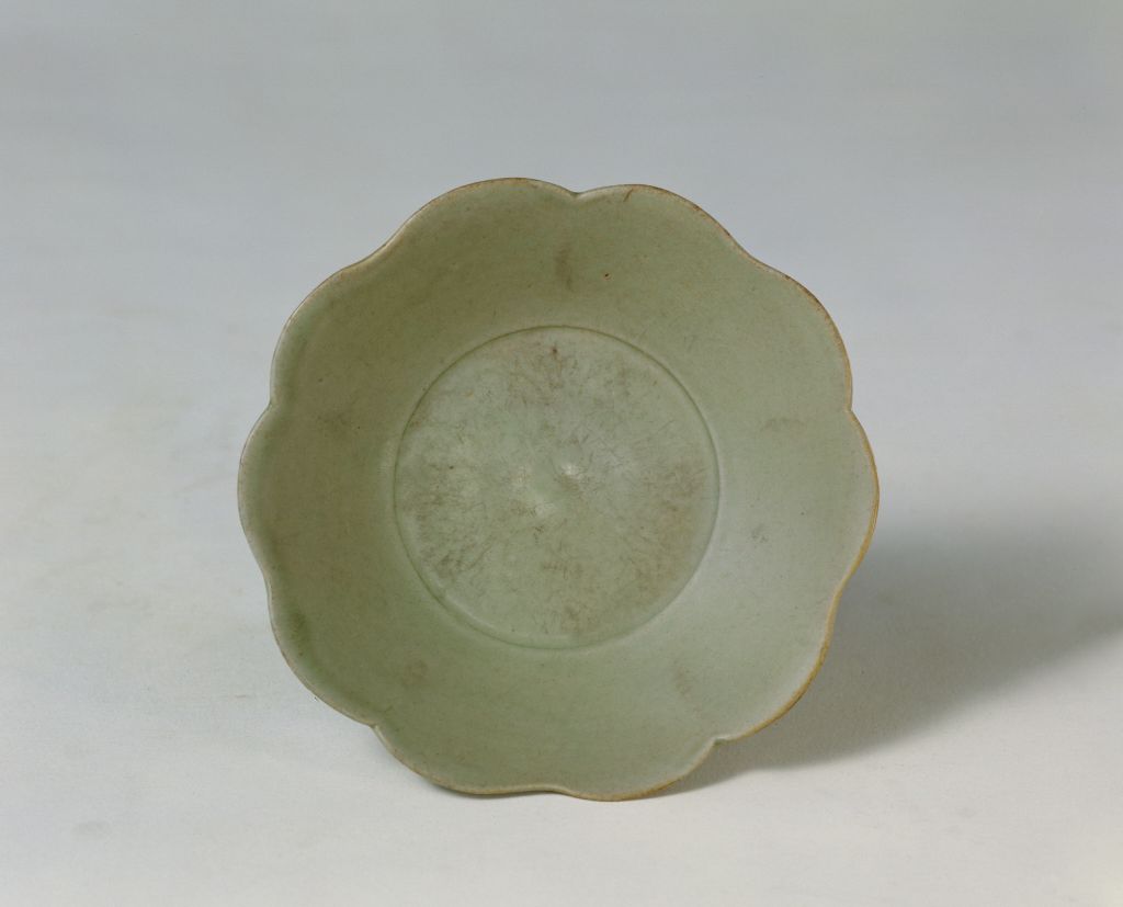 图片[2]-Yue Kiln Blue Glazed Petal Mouth Bowl-China Archive